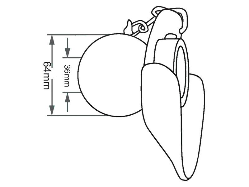 Rotula olhal c/ Orelhas cat.3