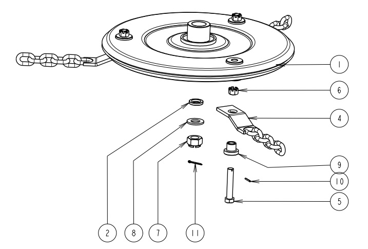 Roda de Balanço e correntes