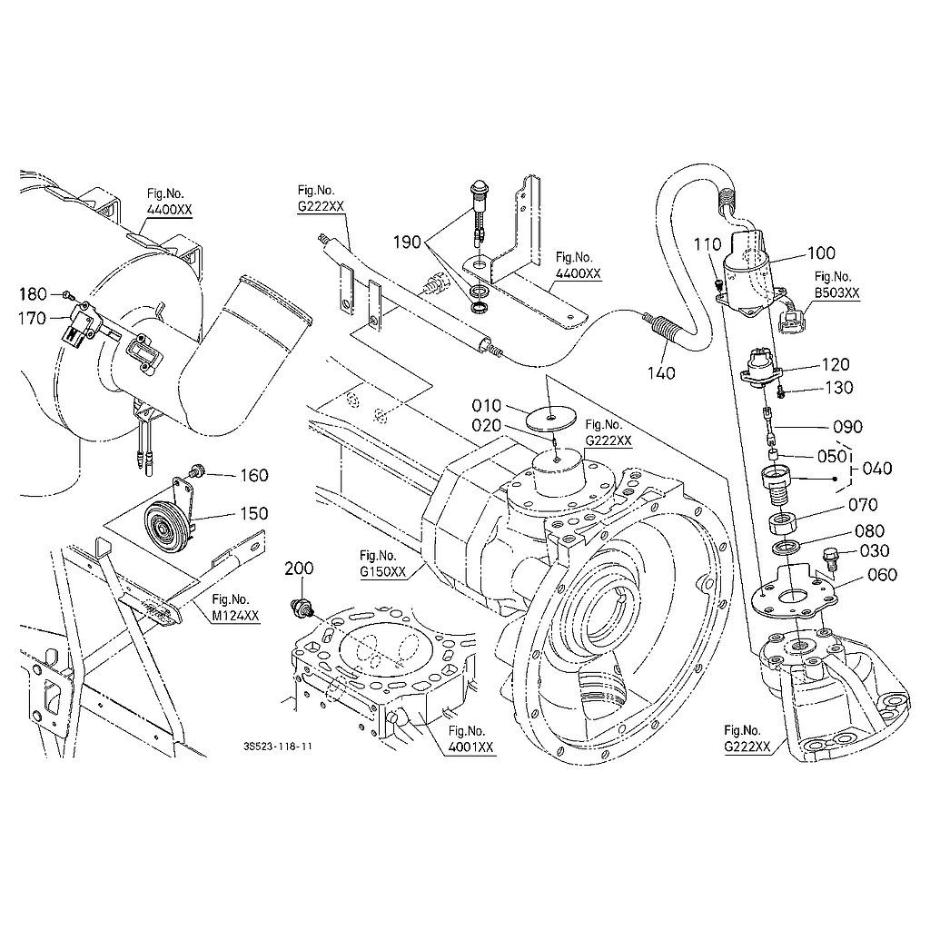 INTERRUPTOR/SENSOR (FRENTE) B02000