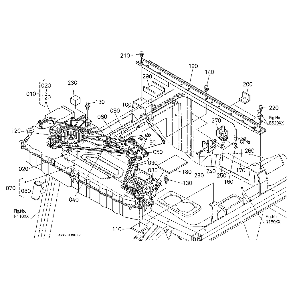 Motor Ar condicionado P11500