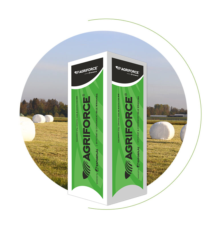 Filme Agriforce 750x1500M Branco