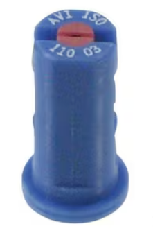 Bico anti-deriva AVI 110° 03 cerâmica azul Albuz