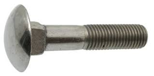 Parafuso M8 x 20 mm  Cabeça boleada